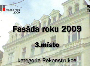 3. místo Fasáda roku 2009